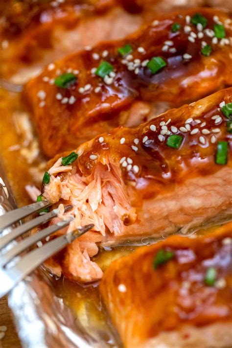 Teriyaki Salmon With Homemade Teriyaki Sauce