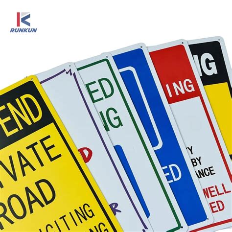 Customized Aluminum Highway Traffic Road Sign Board Reflective Traffic