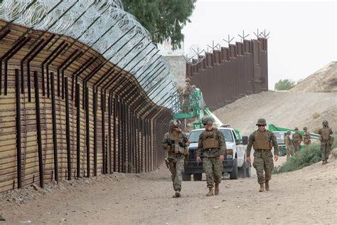 Deployments To Us Mexico Border Straining Marine Corps Commandant Warns