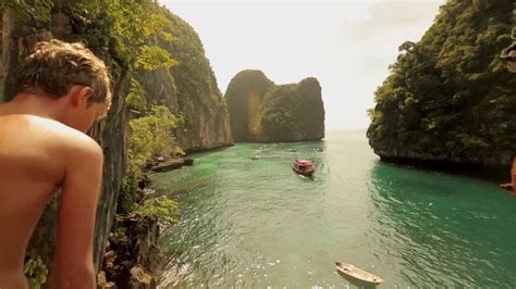 Koh Phi Phi Maya Bay Thailand Where They Filmed The Beach With