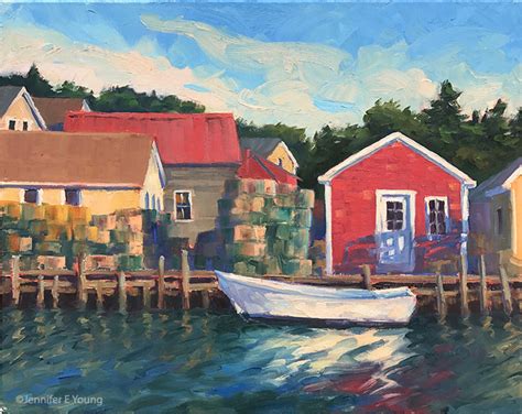 Original Oil Paintings Of The Maine Coast By Jennifer Young — Jennifer