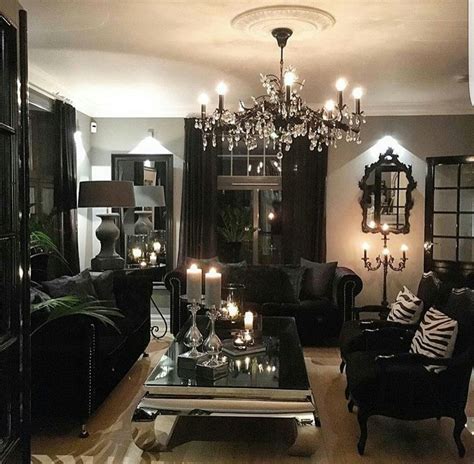 30 Goth Living Room Ideas