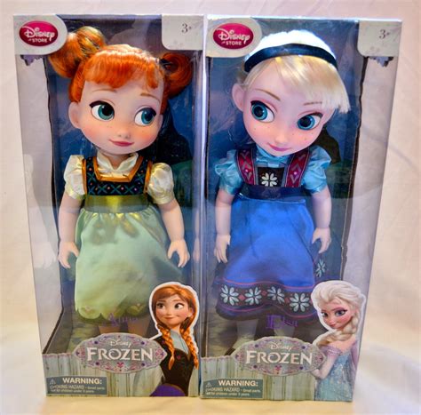 The Doll Grotto Disney Store Anna And Elsa Babe Dolls