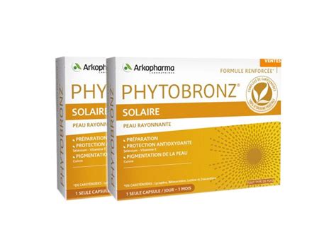 Arkopharma Phytobronz 2x30 Capsules Pharmacie En Ligne Pharmacie