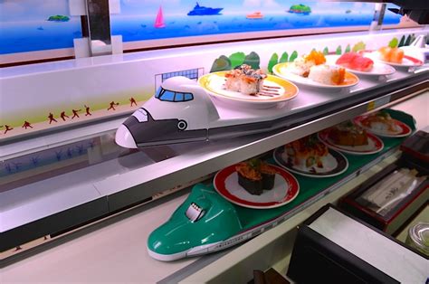 Four years ago, they came into our local f&b they have then withdrawn. Sushi delivered by train conveyor and order on a tablet at Genki Sushi