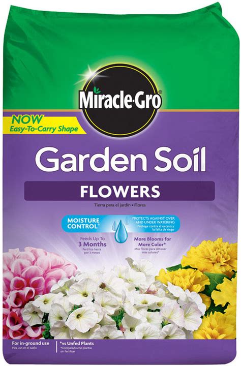 We did not find results for: Miracle-Gro Flowers Moisture Control Garden Soil ...