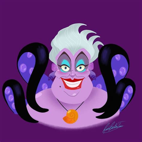 Disney Villains Ursula Drawing