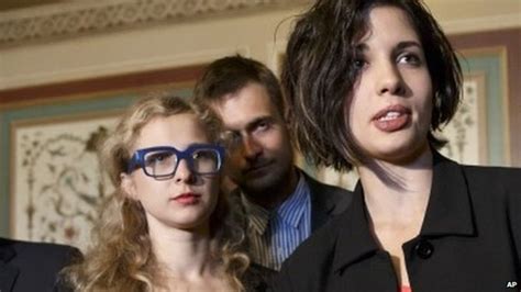 Pussy Riot Pair Sue Russia Over Imprisonment Bbc News
