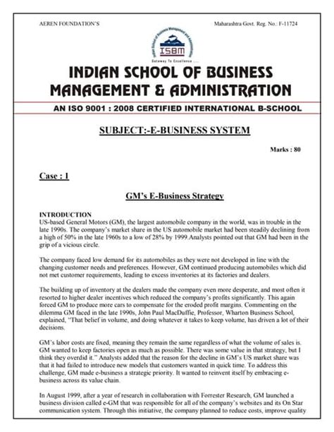 E Business System We Provide Answer Sheets 9901366442 9902787224