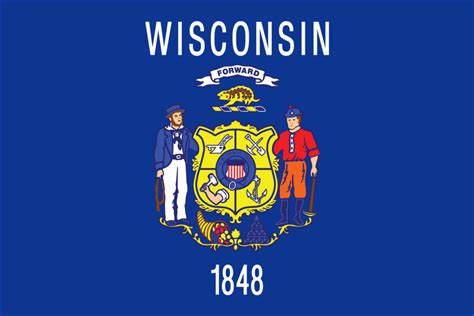 Wisconsin State Flag Liberty Flag And Banner Inc