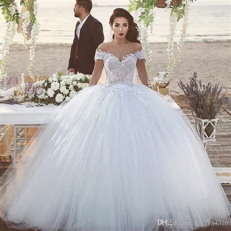 Was es bei dem kauf seiner brautkleid mit viel glitzer zu analysieren gilt! Großhandel Glamorous Fluffy Tüll Brautkleider Spitze ...