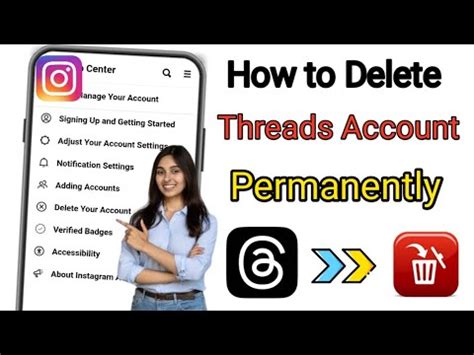 How To Delete Threads Account Permanently Delete Threads Account