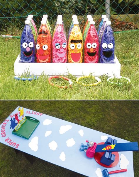 Choose from a wide range of game changer. DIY Sesame Street Carnival Party Games // Hostess with the ...