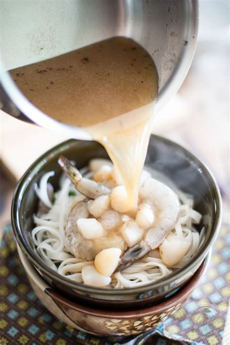 This shrimp pho with vegetables makes smart use of scraps, so you can make a shortcut stock that tastes like it spent all day simmering! Instant Seafood Pho | Recipe | Instant pot recipes ...