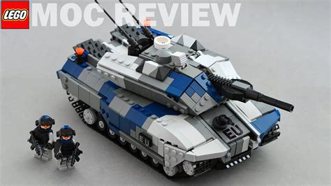 Custom Lego Near Future Military Tank Moc Review And Modification