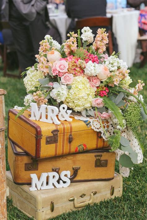 Play up the natural beauty incorporating creative ideas that. Top 20 Vintage Suitcase Wedding Decor Ideas | Roses & Rings