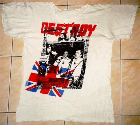 Vintage 80s Sex Pistols Destroy T Shirt Defunkd