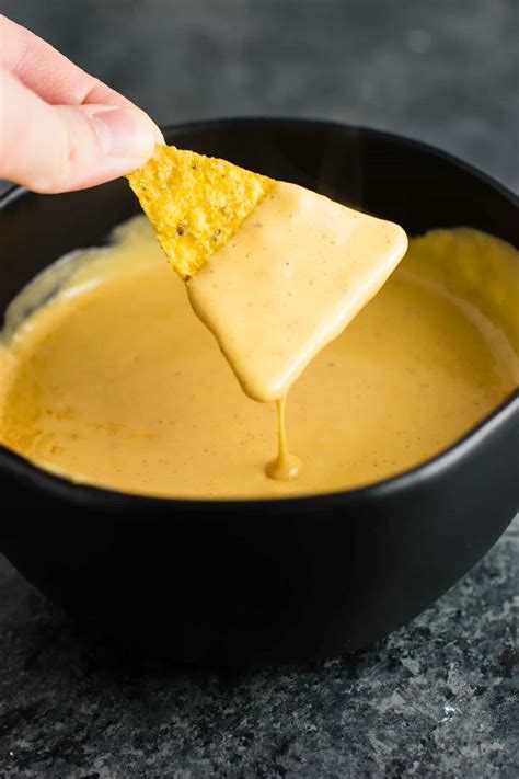 Make easy Nacho Cheese Sauce with just six ingredients Perfect for