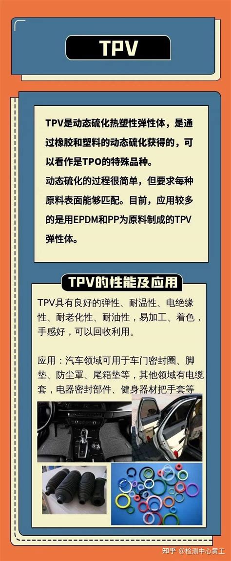 热塑性弹性体tpu、tps、tpo、tpv等材料详解！ 知乎