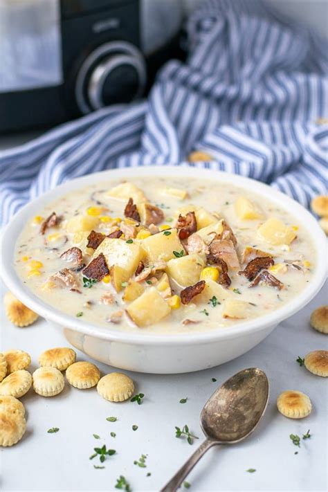 Works as good as a lifestyle change. This recipe for Slow Cooker Clam Chowder is a lightened up ...