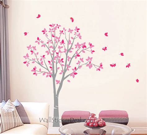 Tree With Butterfly Wall Stickers Home Decorating Photo 32046870