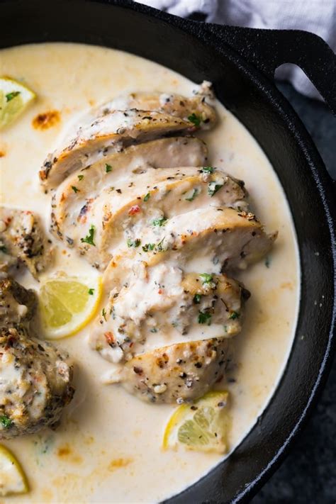 Add chicken, season with seasonings of choice, seal up the. Instant Pot Creamy Lemon Chicken Breasts ...