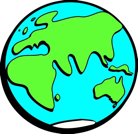 World Globe Image Earth And Moon Drawing Clipart Full Size Clipart