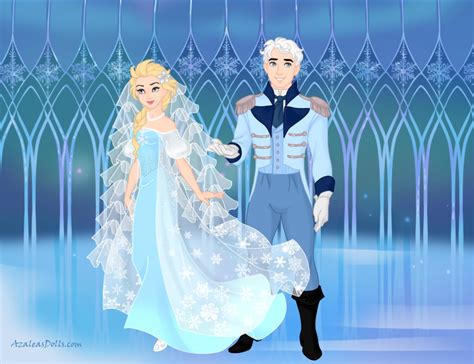 Elsa S Wedding To Jack Frost By Kailie2122 On Deviantart