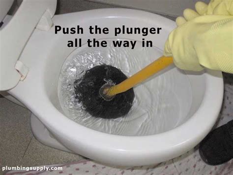 You definitely need a toilet plunger, as a cup plunger is much less effective for. Instructions on How to Unclog a Toilet