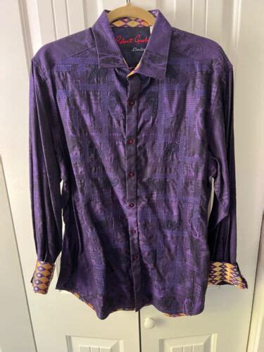 Robert Graham Limited Edition Large 6281036 Blue And Gold Ebay