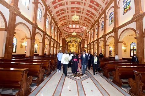 Photos Museveni Tours Africas 2nd Largest Catholic Church Chimpreports