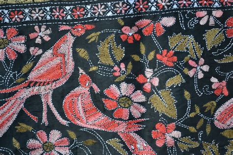 Kantha Traditional Embroidery From India Kantha Embroidery Kantha
