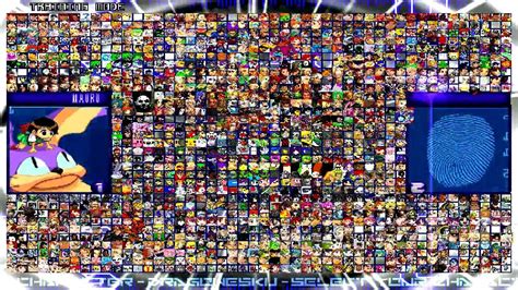 My Mugen Roster 1400 Chars Updated Youtube