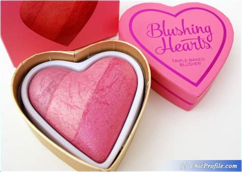 Makeup Revolution Blushing Hearts Triple Baked Blusher Saubhaya Makeup