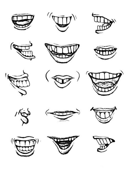 Caricature Mouths