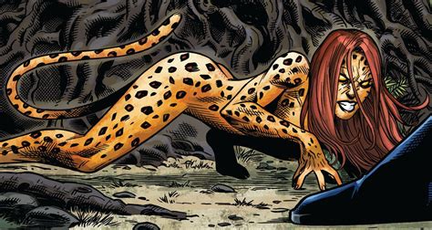 Cheetah Minerva Cheetah Dc Cartoon Dc Villains