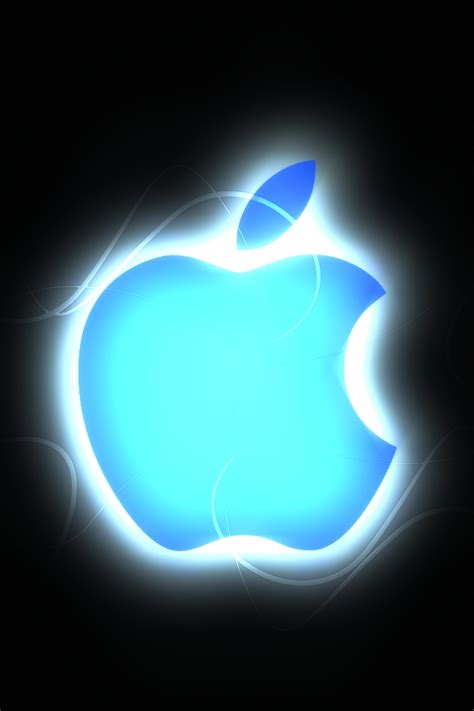 Iphone 4 Apple Wallpaper Blue By Thekingofthevikings On