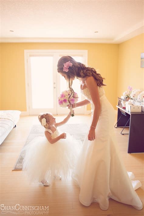 Check spelling or type a new query. 36 Cute Wedding Photo Ideas of Bride and Flower Girl | Deer Pearl Flowers