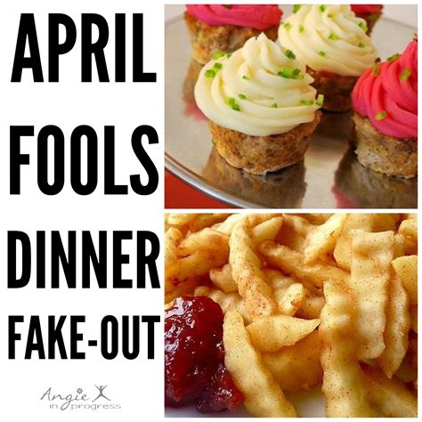 We did not find results for: April Fools Day Dinner Fake-Out! - Angie In Progress