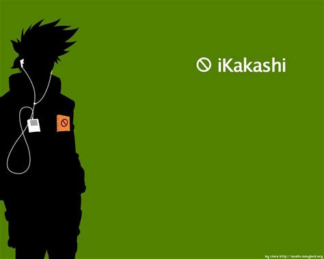 Ipod Naruto Shippuden Kakashi Hatake Simple Background
