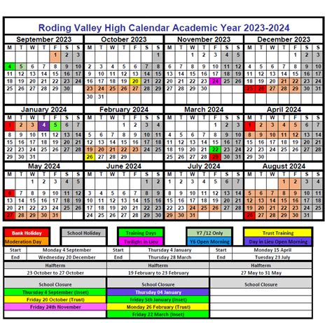 Term Dates Roding Valley High School Alderton Hill Loughton Essex