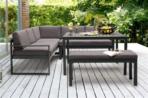 15 tlg alu polyrattan gartenmbelset esstischgruppe rund neu schön gartenmöbel set rund are. KETTLER Ocean Esstischgruppe, anthrazit/taupe, 112 x 112 ...