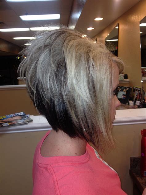 Inverted Bob Short Stacked Haircuts Inverted Bob Hairstyles Stacked