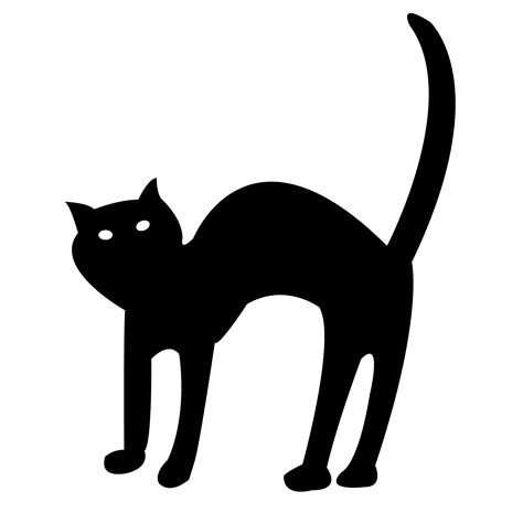 Halloween Black Cat Transparent Background Png Png Arts