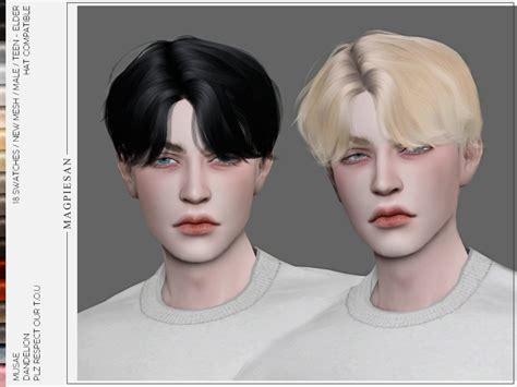Simsdom Male Hair Anto Alexios Hairstyle The Sims