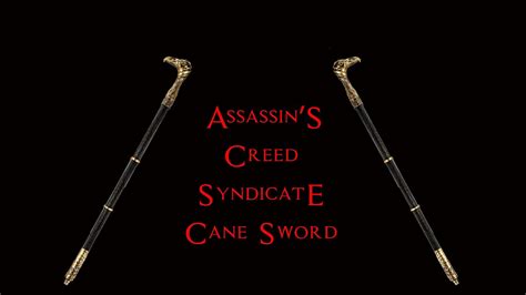 Assassins Creed Syndicate Cosplay Jacob Frye Wooden Cane Youtube