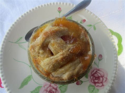 Canela Kitchen Gloria Lattice Top Apricot Pie In A Jar