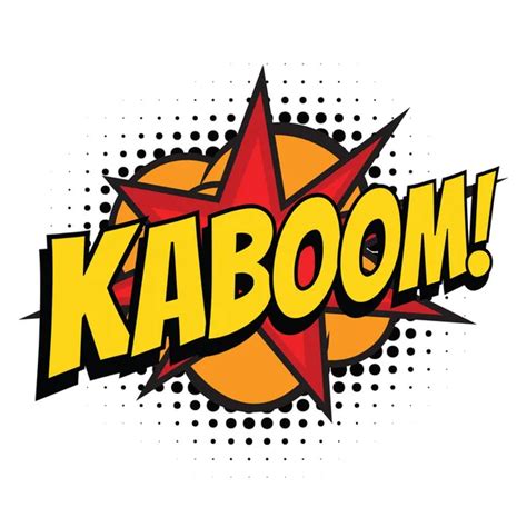 Retro Kaboom Bomb Sketch — Stock Vector © Lhfgraphics 13987904