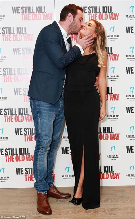 danny dyer with girlfriend joanne mas and daughter dani at movie screening daily mail online