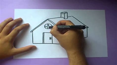 Desviar Cola Me Sorprendió Como Dibujar Una Casa En 3d A Lapiz Margaret